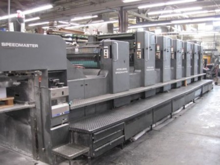 Heidelberg SM 102 SP + L, ano 1992, 6 CORES mais verniz  U$ 115.000,00